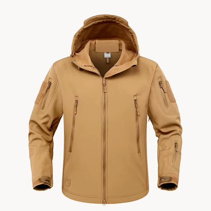 Hugo | Waterproof Jacket with Hood and Zip Pockets