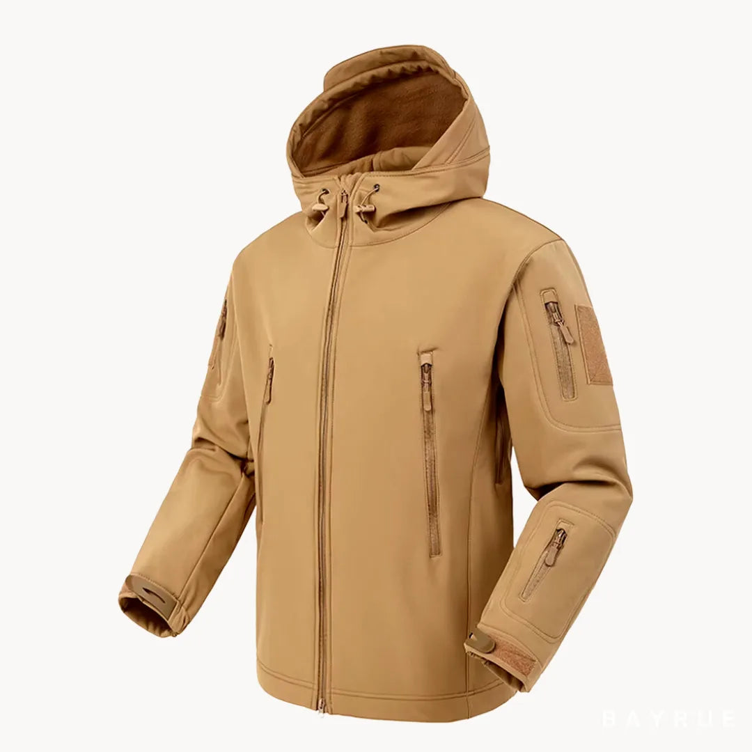 Hugo | Waterproof Jacket with Hood and Zip Pockets
