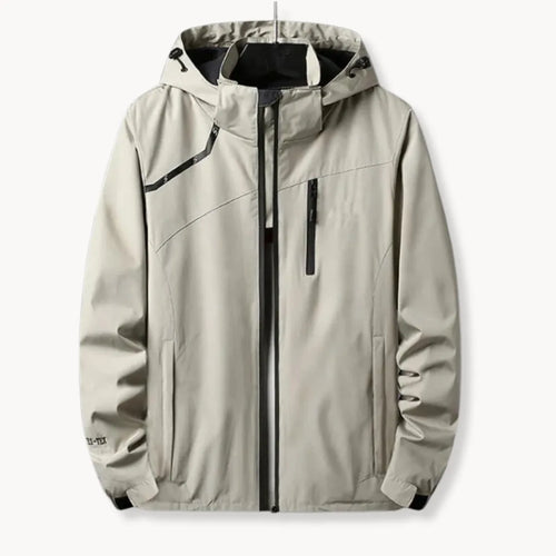 Hugo | Windbreaker jacket with hood and zippered chest pocket