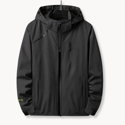 Hugo | Windbreaker jacket with hood and zippered chest pocket