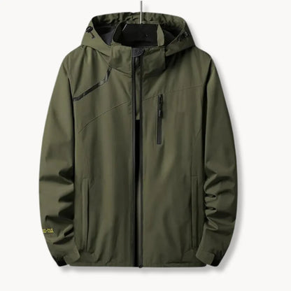 Hugo | Windbreaker jacket with hood and zippered chest pocket