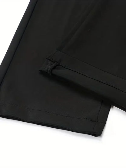 Business Trousers with Straight Legs