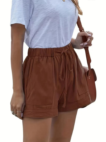 Shorts with Elastic Waistband