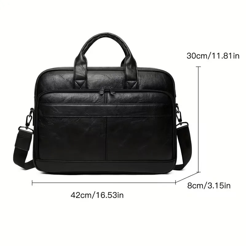 Laptop bag with adjustable shoulder strap