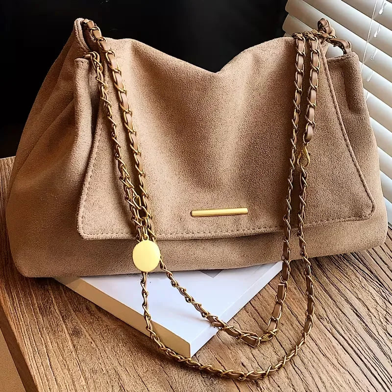 Shoulder Bag with Chain Strap
