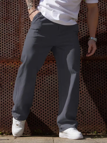 Trousers with Elastic Waistband