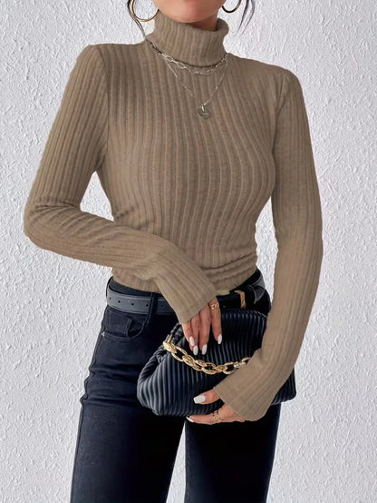 Turtle Neck Jumper with Long Sleeves