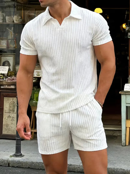 Summer Clothing Set with Polo