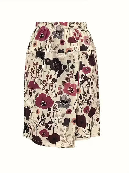 Floral Print Shorts