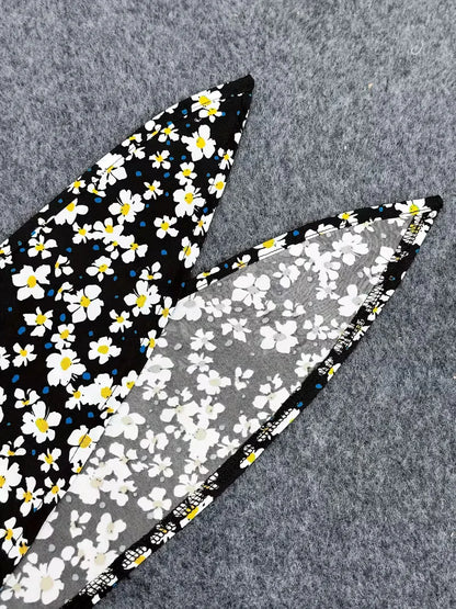 Floral Print Crop Top
