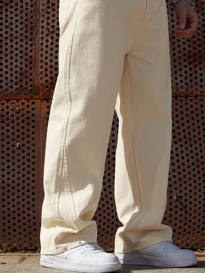 Trousers with Elastic Waistband