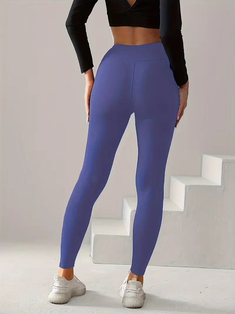 High-waisted slim fit legging