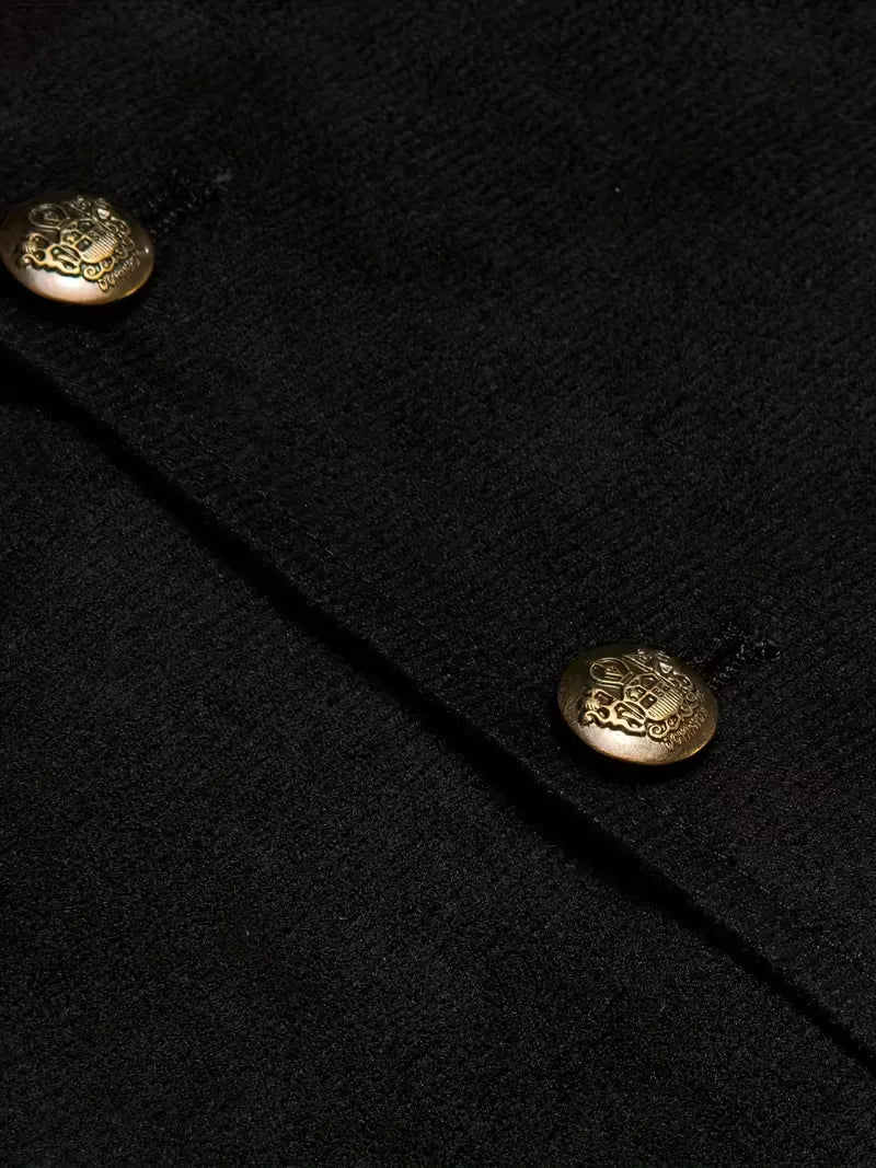 Waistcoat with V-neck and Buttons