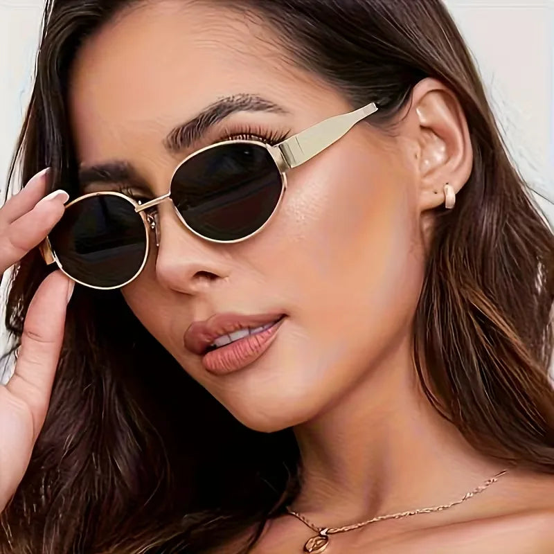 Sunglasses with Metal Frame