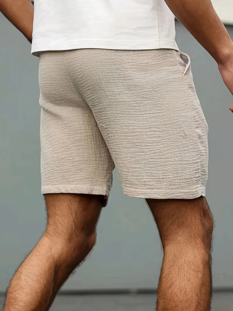Men's Shorts with Elastic Waistband