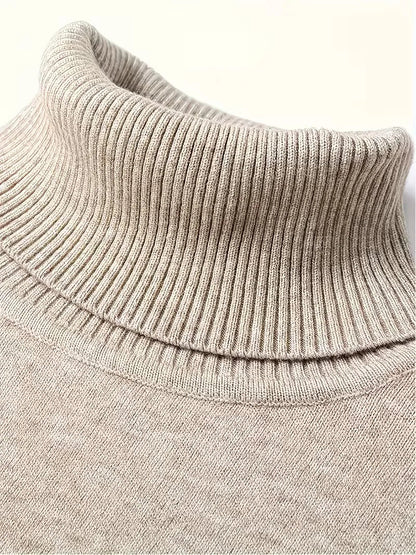 Roll neck jumper with long sleeves