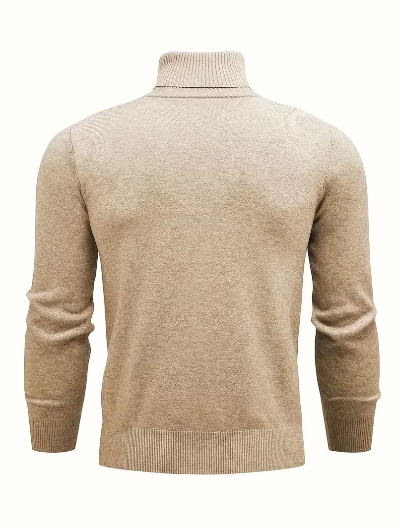 Roll neck jumper with long sleeves