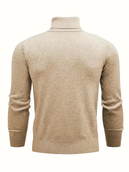 Roll neck jumper with long sleeves