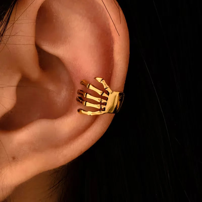 Clip-on Earrings with Stones