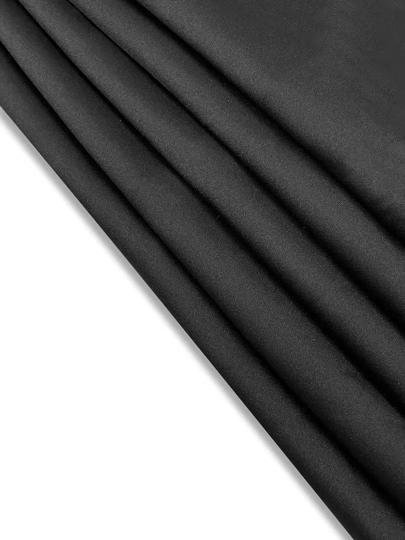 Satin Midi Skirt with High Waist