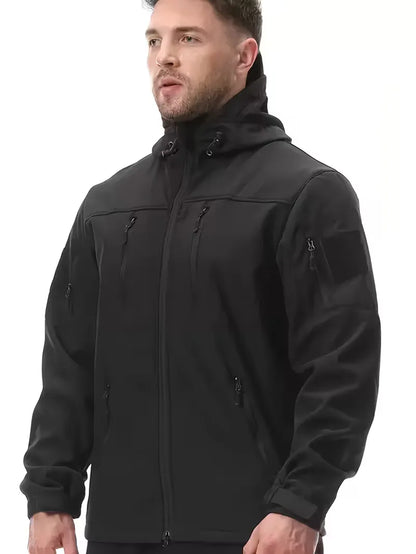 Parka with fleece lining