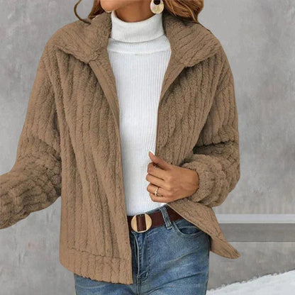 Aloisa | nonchalant plush coat