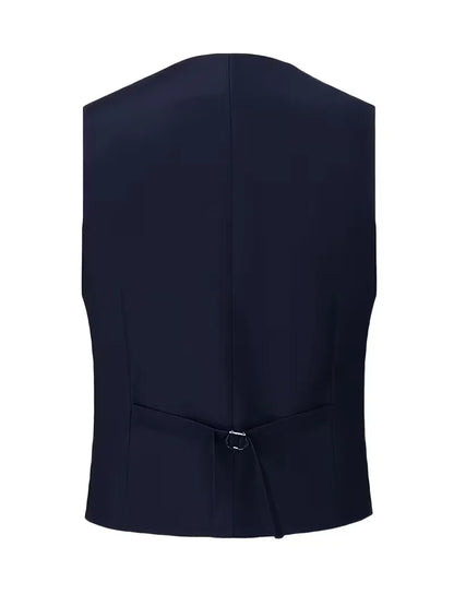 Three-piece suit with slim fit