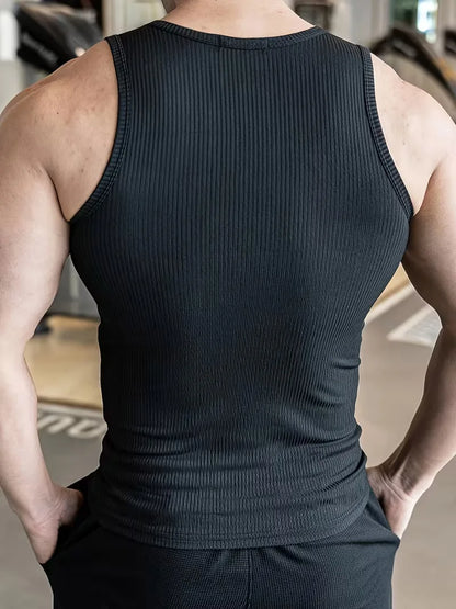Slim Fit Ribbed Tank Top