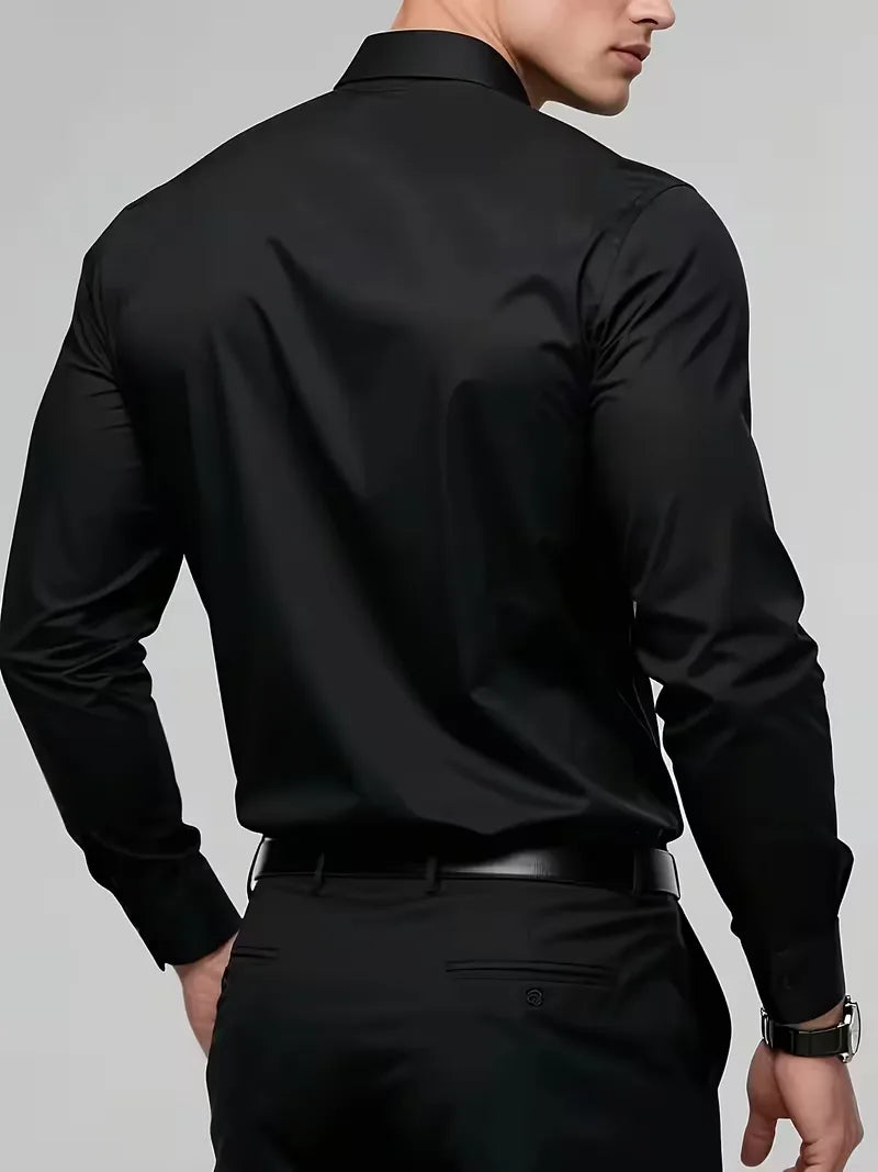 Smart shirts slim fit mandarin collar