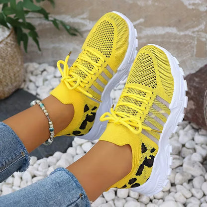Low sneaker with leopard print