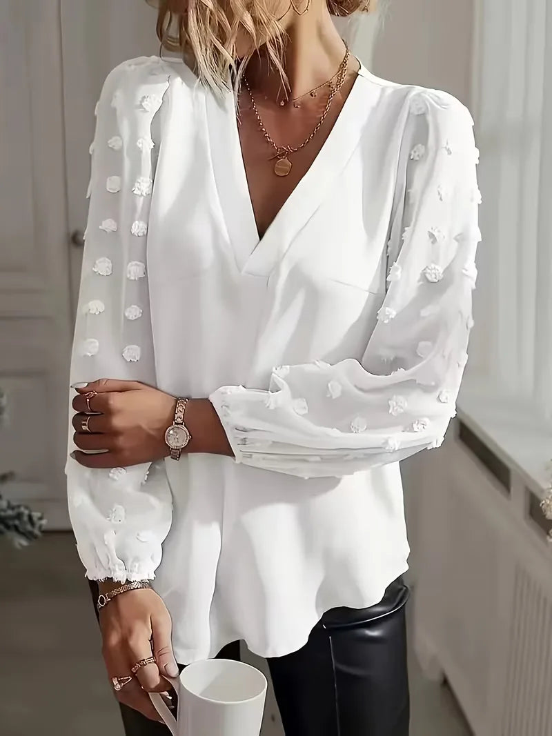 Blouse with Long Sleeves