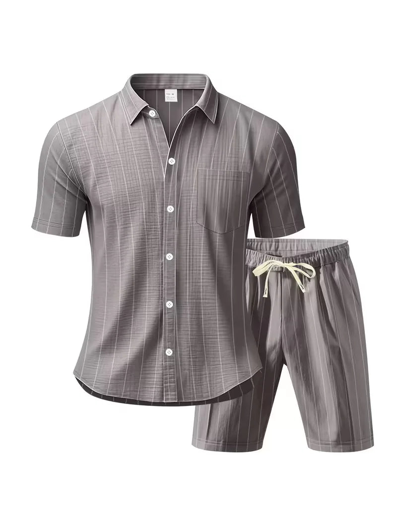 Men's Summer Outfit with Short Sleeves
