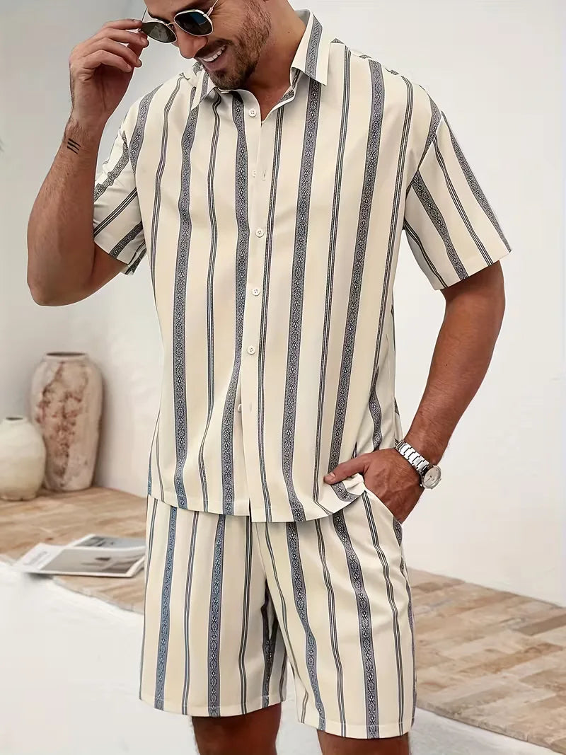 Summer Clothing Set with Short Sleeves