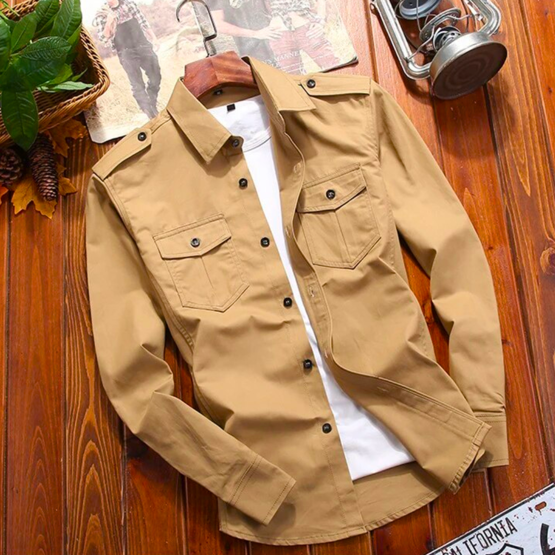Net and stylish overshirt
