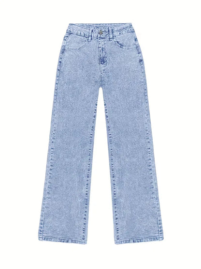 Wide leg jeans