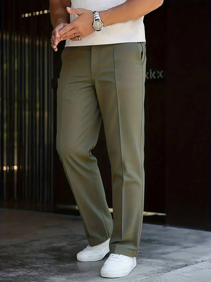 Straight Leg Trousers