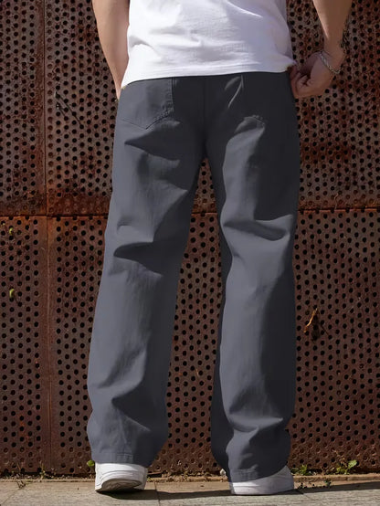 Trousers with Elastic Waistband
