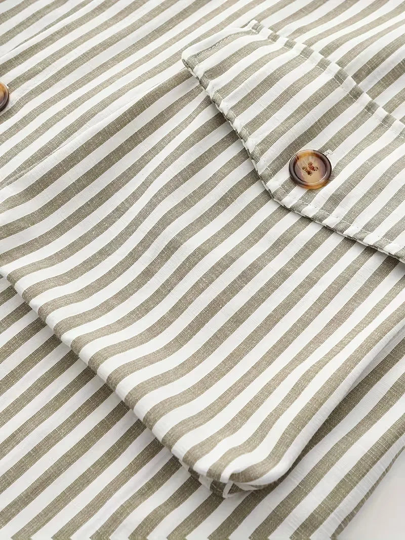 Striped Casual Shirt