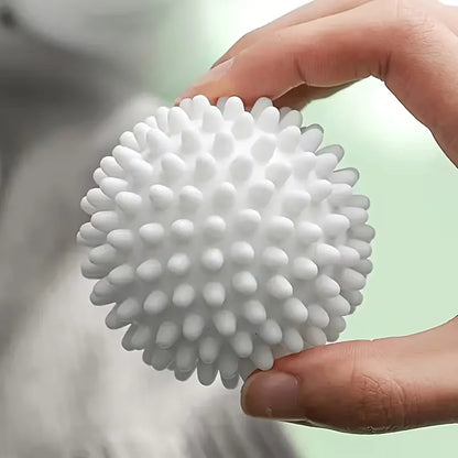 Washing balls with spiky texture