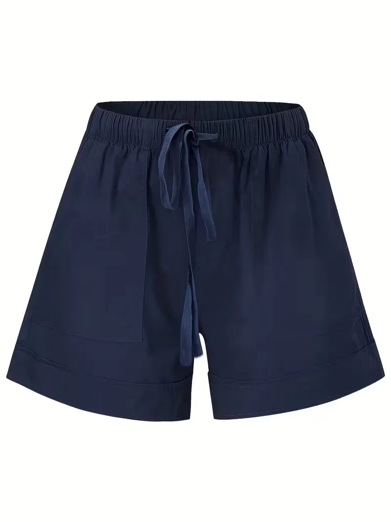 Shorts with Elastic Waistband