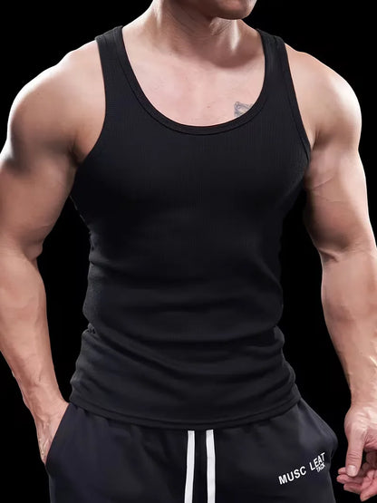 Slim Fit Ribbed Tank Top