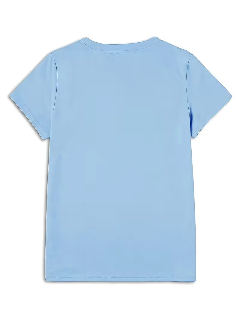 T-shirt with lotus flower print