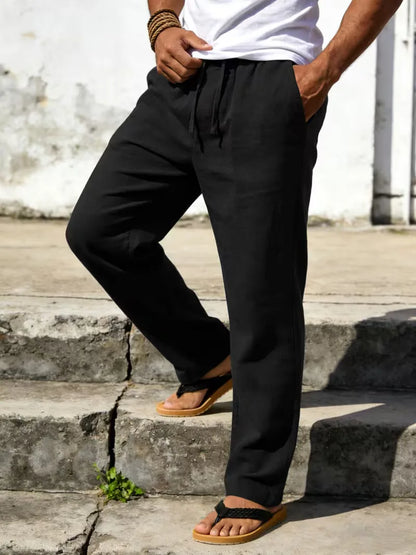 Chinos with Elastic Waist