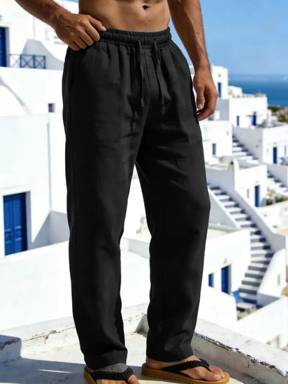 Chinos with Elastic Waist