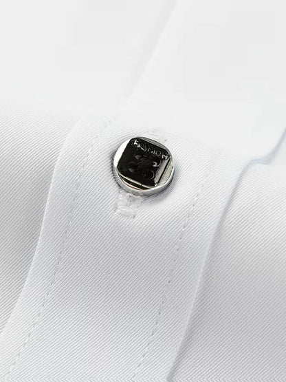 Smart shirts slim fit mandarin collar
