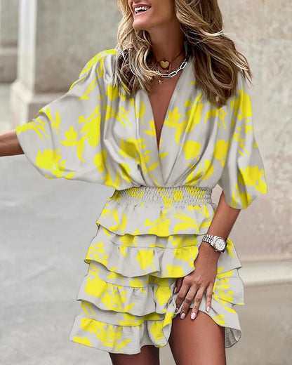 Caroline | Stylish Mini Dress with Print
