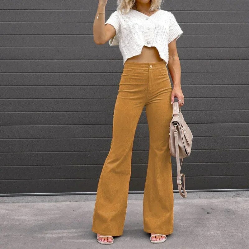 Carra | Trousers with Flared Legs