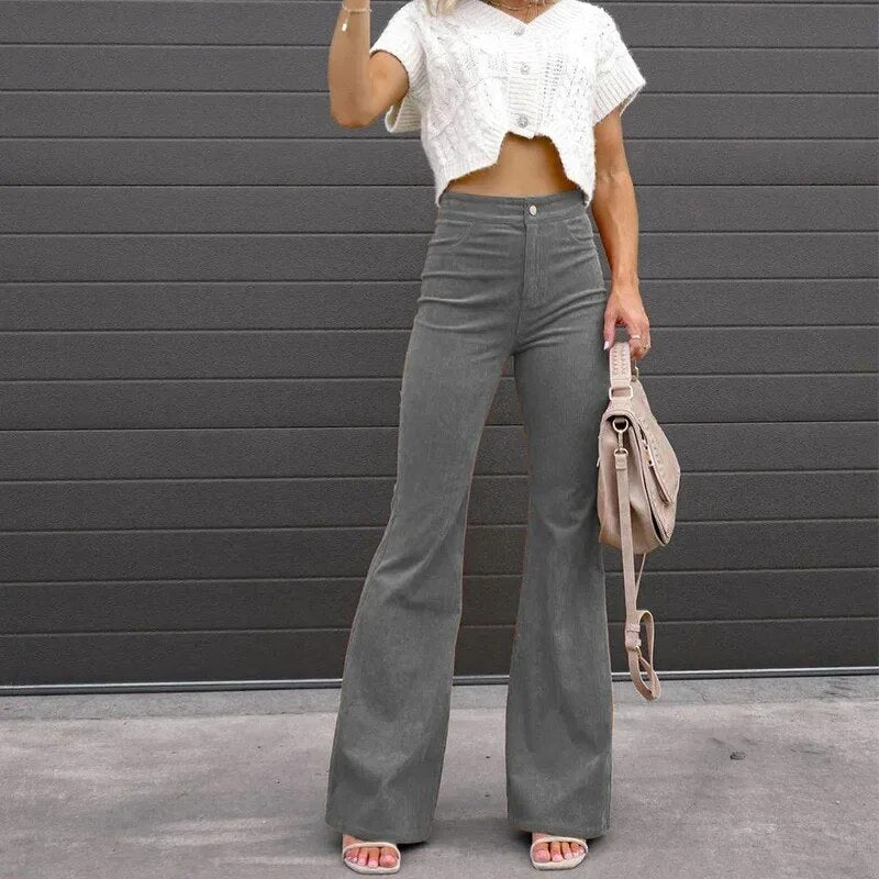 Carra | Trousers with Flared Legs
