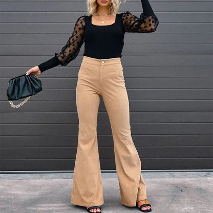 Carra | Trousers with Flared Legs