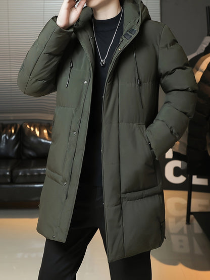 Cas | Warm Thick Padded Winter Jacket for Men